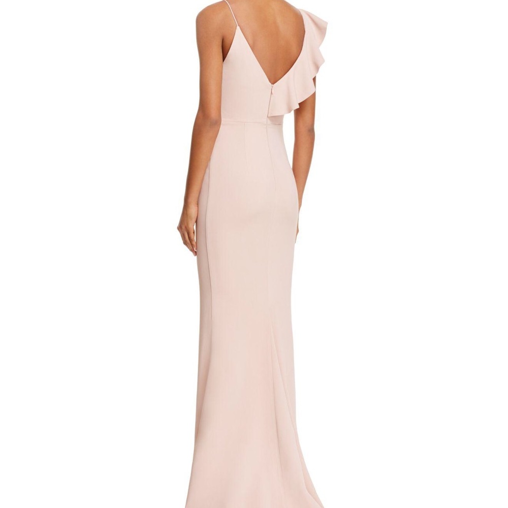 La Maison Talulah Ruffle Gown, Dusty Pink